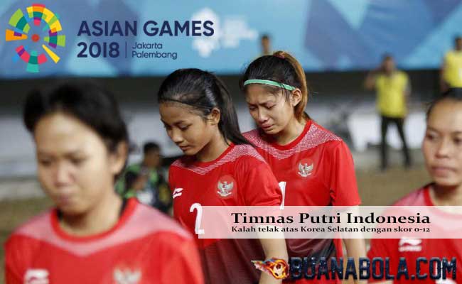 ASIAN GAMES 2018: TIMNAS PUTRI INDONESIA TERPURUK
